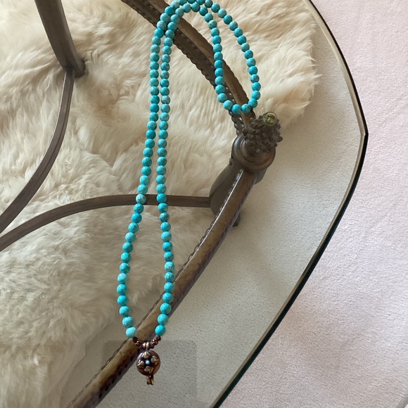 Turquoise with Locket Necklace